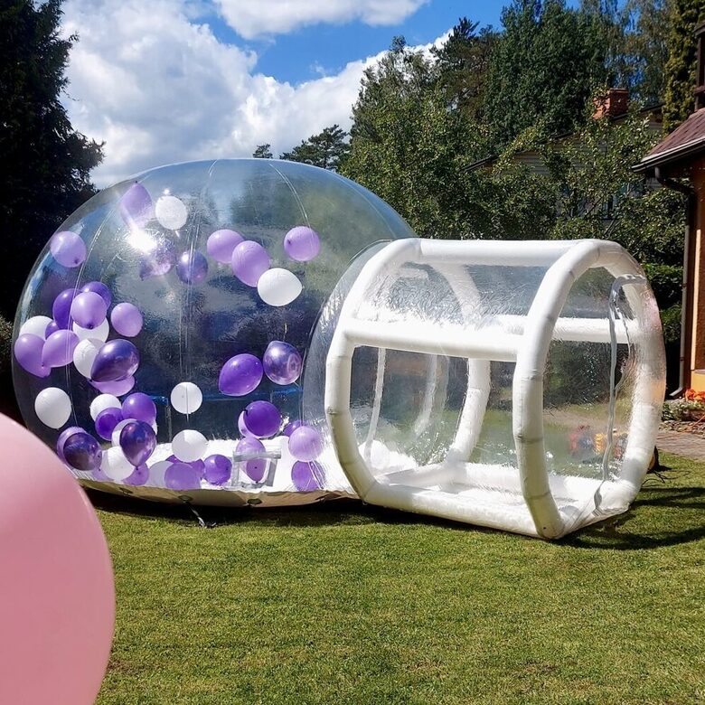 Bubble house balonu māja